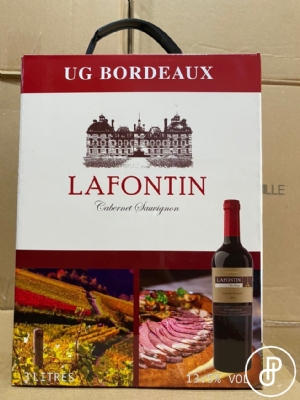 Rượu Vang Bịch Lafontin ( Cabernet Sauvignon ) 3L