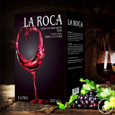 Rượu Vang Bịch Chile La Roca  ( Cabernet Sauvignon ) 3L