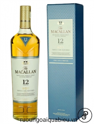 Rượu Macallan 12 năm Triple Cask 