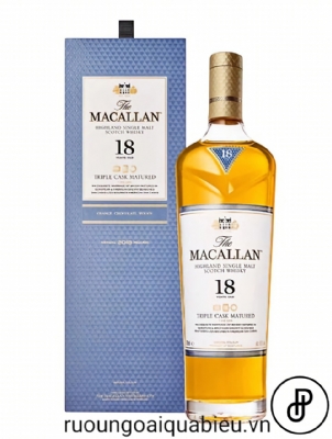 Rượu Macallan 18 năm Triple Cask 