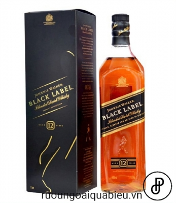 Rượu Johnnie Walker Black Label 1,25 Lít